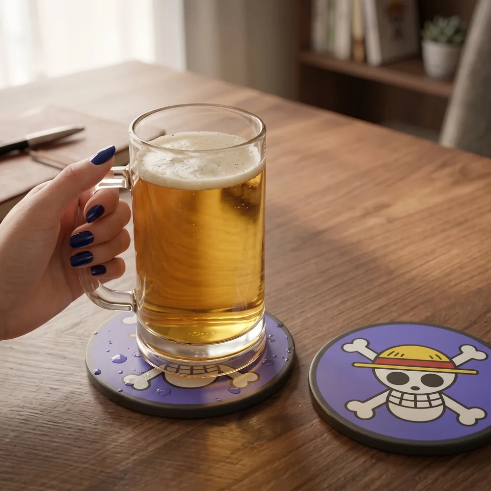 One Piece Bardak Altlığı