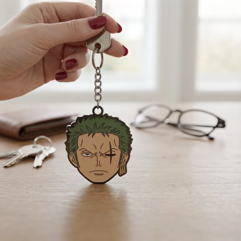 roronoa zoro anahtarlık - One Piece Anime Anahtarlık