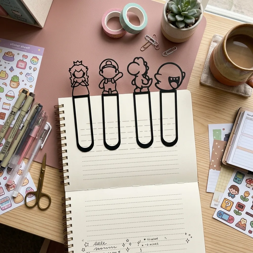 Minimal Kitap Ayraçları (1 Adet)