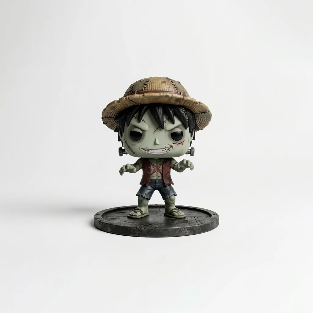 monkey d luffy frankenstein temalı funko pop - Cadılar Bayramı Konseptli Funko Pop