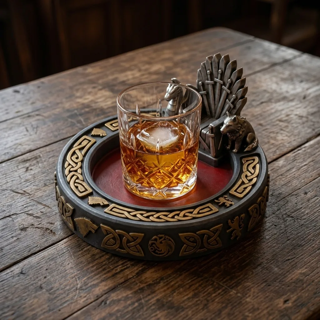 game of thrones bardak altlığı,game of thrones coaster,taht oyunları bardak altlığı,got bardak altlığı,got coaster - Temalı Bardak Altlığı