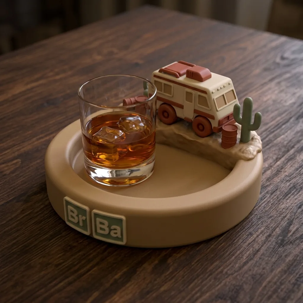 breaking bad bardak altlığı,breaking bad coaster - Temalı Bardak Altlığı