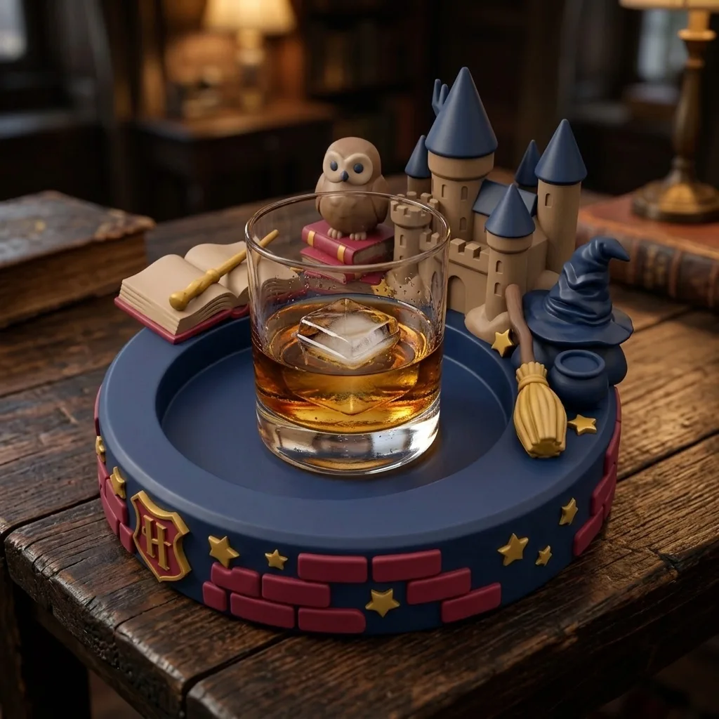 harry potter bardak altlığı,harry potter coaster - Temalı Bardak Altlığı