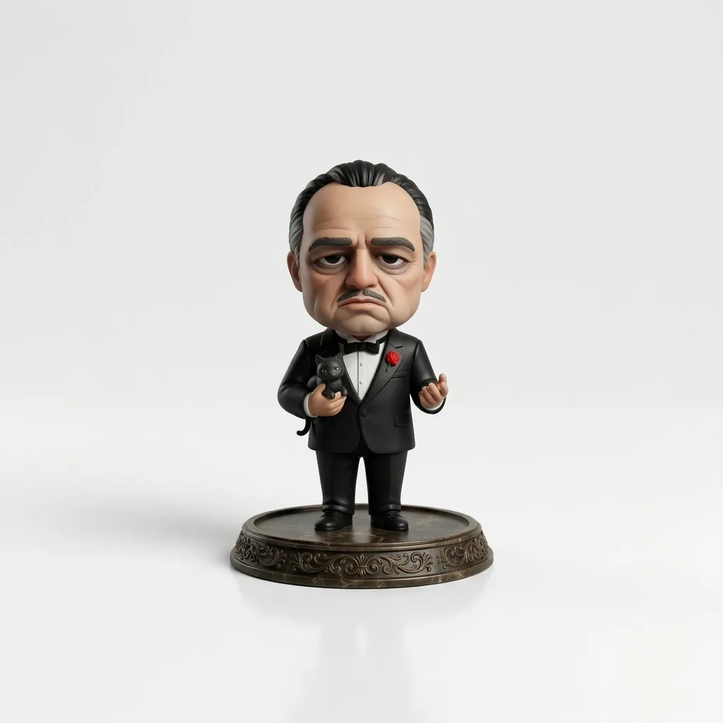 Vito Corleone Chibi Figür (30 cm)
