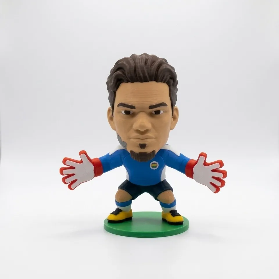 Ederson Moraes chibi figure,Ederson Moraes chibi figürü,Ederson Moraes figure, Ederson Moraes figür - Dört Büyükler Futbolcu Figürleri (10 cm)