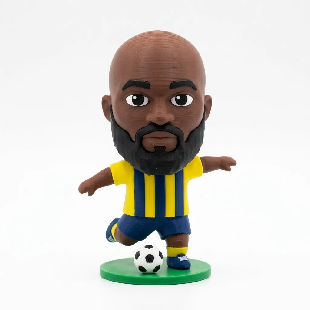 romelu lukaku chibi figure,romelu lukaku chibi figürü,romelu lukaku figure, romelu lukaku figür - Dört Büyükler Futbolcu Figürleri (10 cm)