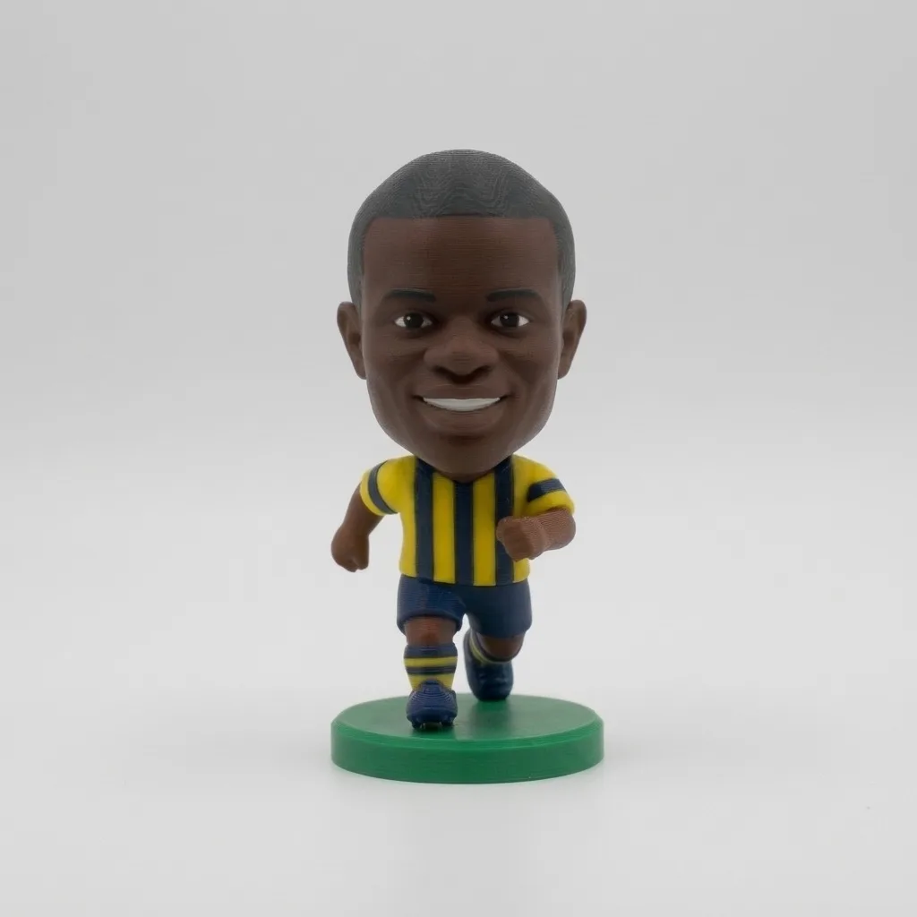 Ngolo Kante chibi figure,Ngolo Kante chibi figürü,Ngolo Kante figure, Ngolo Kante figür - Dört Büyükler Futbolcu Figürleri (10 cm)